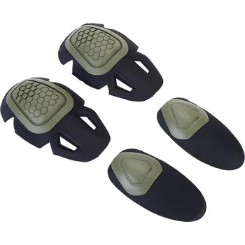 Chránič nohou DRAGOWA Taktické chrániče kolen a loktů, olivová barva