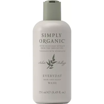 Šampon Simply Organic Everyday Hair & Scalp Wash jemný šampon pro časté mytí 251 ml + Prodloužená možnost vrácení zboží do 30 dnů.