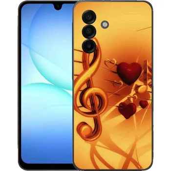 Pouzdro na mobilní telefon Gelový kryt mmCase na Samsung Galaxy A17 4G/5G - noty