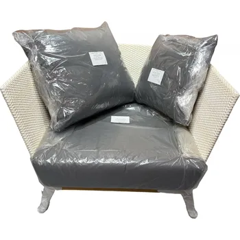 Křeslo Point1920 Křeslo ARC LOUNGE CHAIR C/36 WHITE IVORY: F/: 1201, CUSHION 70: 1201