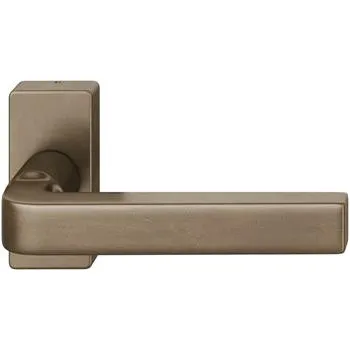 Stavební výplň FSB Rámová klika 09 1004 přídržná pružina B rozeta hranatá bronz