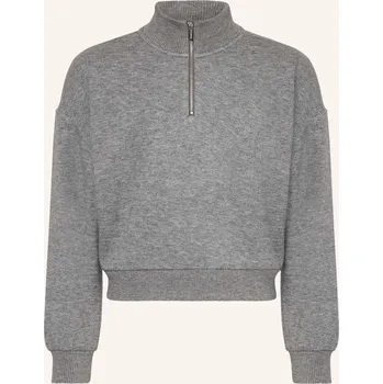 Dámská mikina Garcia Dívčí Pletený Svetr Troyer, tmavě šedá, 140