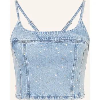 Levi's® Dámský Cropped Džínový Top Jadine S Ozdobnými...