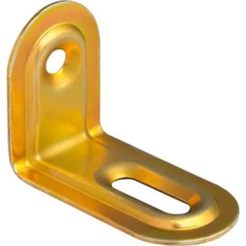 Tesařské kování DOMAX FKS montážní úhelník nastavitelný FKS 2 - 40 x 28 x 22 x 1 mm (10 ks)