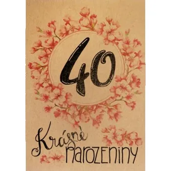 Přáníčko BeBechy – recyklovaný papír – 40 tiskopis