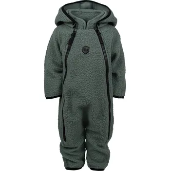 Kojenecký overall LINDBERG SWEDEN BABY OVERAL RAMUND PILE LINDBERG SWEDEN, GREEN Velikost: 62