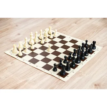 Šachy Šachová souprava DGT komplet velká hnědá