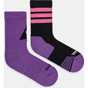 Pánské ponožky Ponožky adidas Performance PRIDE 2-pack fialová barva, JN2686 45X, vel. 34/36