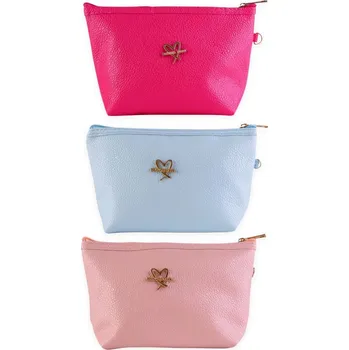 Kosmetická taška TAŠKA kosmetická s dekorem srdce, rozměr: 22x​​6x14 cm, 3 barvy NOVINKA ACCENTRA