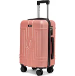 ROWEX příruční cestovní kufr ABS Casolver 55x38x23 cm Barva: Rosegold