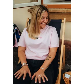 Unisex triko bjež EASY pink velikost XS