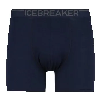Pánské termo spodní prádlo Icebreaker Mens Anatomica Boxers wFly, Midnight Navy