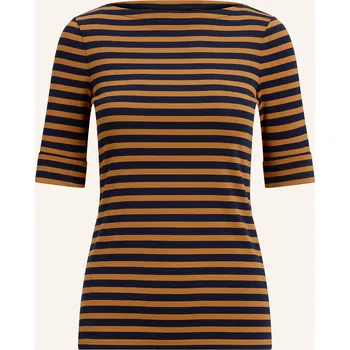 Dámské tričko Lauren Ralph Lauren Dámské Tričko, modrá / tmavě oranžová, 40