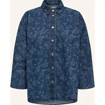 Only Dámská Džínová Halenka S 3/4 Rukávem, medium blue...
