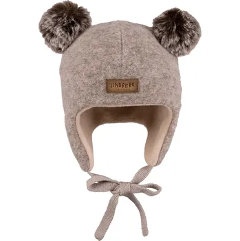 Kojenecká čepice LINDBERG SWEDEN DĚTSKÁ ZIMNÍ ČEPICE LINDBERG SWEDEN, NORRBOTTEN BEIGE Velikost: 48-50 cm