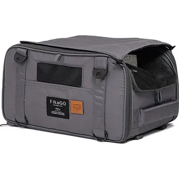 Taška pro psa a kočku Fikago Nosič cestovní pro psy a kočky Truffle Grey