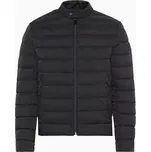 PORSCHE DESIGN Lightweight puffer jacket Bunda prošívaná odlehčená klasického střihu černá (Lehká prošívaná bunda bez peří. Se skrytými kapsami.)