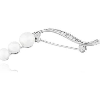 Brož Brož JVD SVLD0002XD2P100 stříbrná