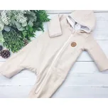 Kulišárny Zateplený overal s fleecem WAFLE CAPPUCCINO VELIKOST: 50-56