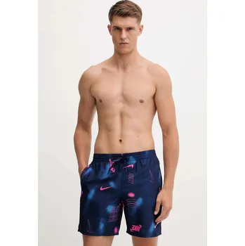 Plavkové šortky Nike tmavomodrá barva, NESSF563 59X, vel. XL