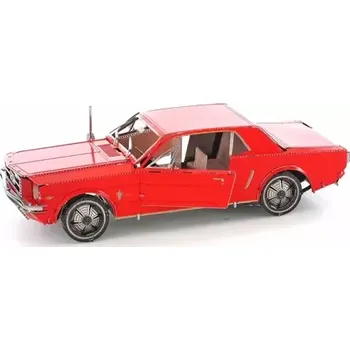 3D puzzle Metal Earth 3D Puzzle Ford Mustang 1965 (červený) (134359)