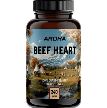 Aroha - Beef Heart 240 kapslí