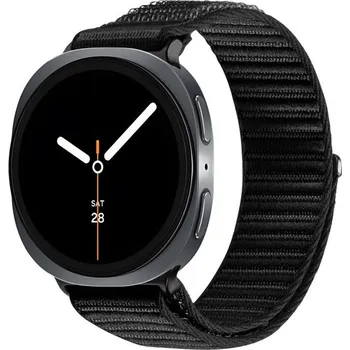 Příslušenství k chytrým hodinkám DUX 120782 DUX YE Nylonový řemínek pro Samsung Galaxy Watch8 / Watch8 Classic černý