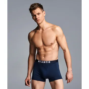 Boxerky Boxerky Atlantic 3BMH-011 A'3 M-2XL bílá S