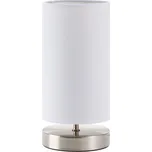 Brilliant - Stolní lampa CLARIE 1xE14/40W/230V matný chrom/bílá