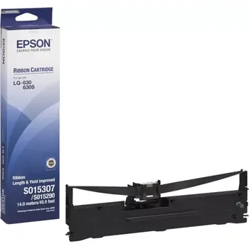 Pásek do tiskárny Epson S015307, černá páska - LQ-630/S