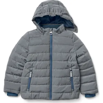 Chlapecká bunda 702532 - Tchibo - Reflexní dětská prošívaná bunda - pro ženy - vel. 86/92 - barva: modrá