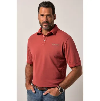 Pánské tričko JP1880, Plus size Polokošile JP1880, krátké rukávy, potisk, vintage vzhled, do 8XL pro plnoštíhlé nadměrná velikost, 840385548-1455, červený, 6XL, Plus size oblečení, Oblečení pro vysoké muže, Nadměrné velikosti, Oblečení pro plnoštíhlé.