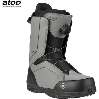 Boty na snowboard Gravity snowboards Boty na snowboard Gravity Recon Atop charcoal 25/26 (SAMOSTATNĚ NEPRODEJNÉ - pouze k zakoupenému prknu) Velikost: 38