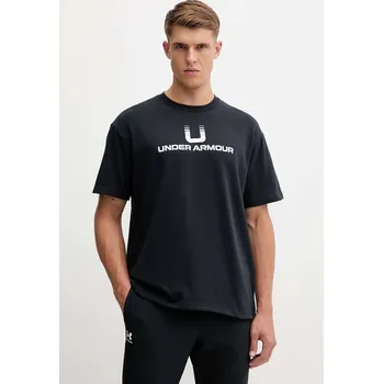 Pánské tričko Tričko Under Armour 6005150 černá 99X, vel. S