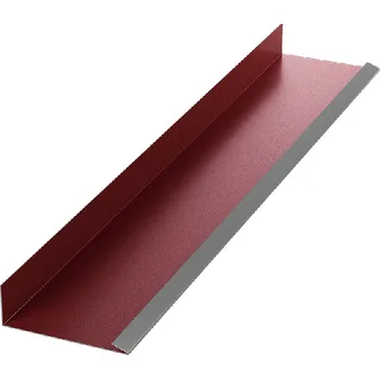 Střecha VODNÍ DRÁŽKA - LESKLÁ SP25/ 0,40 mm Barva: RAL 3011 / červenohnědá