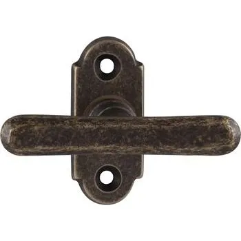 Okenní klika MARCHESI okenní rozvora OTTONE, viditelné šroubování, mosaz, barva rez