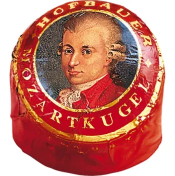 Čokoláda LINDT-HOFBAUER MOZART koule pralinky Hořká čokoláda 20g