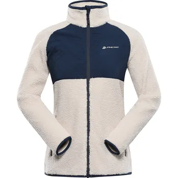 Dámská mikina Alpine Pro Ferada 2 Velikost: L / Barva: bílá/modrá