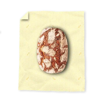 Termobox BajaBee, Voskovaný ubrousek - XL, Orange Dots, 1 ks