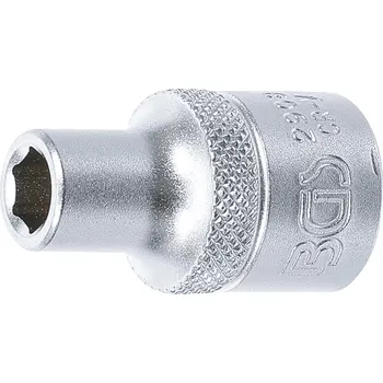 Gola hlavice BGS 2908, Nástrčná hlavice šestihranná | 12,5 mm (1/2") | 8 mm
