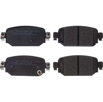 Autodíl Sada brzdových destiček, kotoučová brzda DENCKERMANN B111629