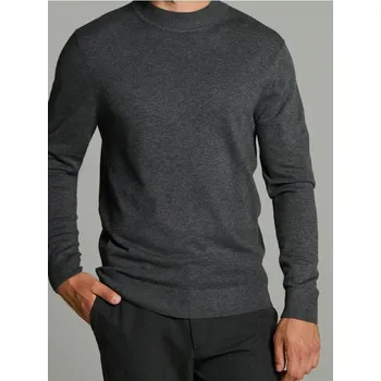 Pánské oblečení Sinsay - Viskózový rolák v basic stylu - šedá - 791FZ-90M - 791FZ-90M-XS