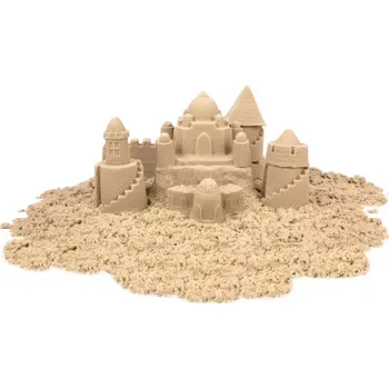 kinetický písek Zaparkorun Kinetický písek - 1 kg - hnědý