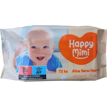 Ubrousky dětské vlhčené 72ks