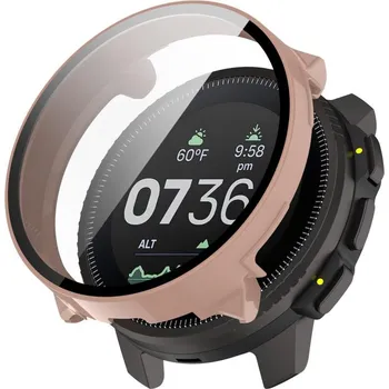 VSECHNONAMOBIL 121436 PC FULL COVER Plastový kryt se sklem pro Suunto Vertical růžový