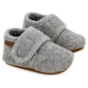 Capáčky En Fant Vlněné capáčky - Grey Melange, vel. 23/24