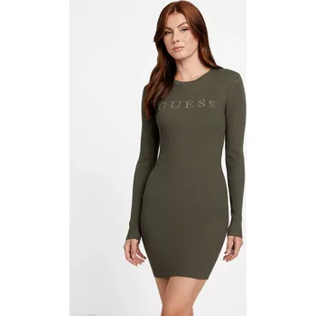 Dámské šaty GUESS dámské svetrové šaty Amiri zelené XL