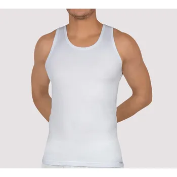 Nátělník Andrie Pánský bavlněný nátělník Andrie PS 3070 - Melanž šedá - XL