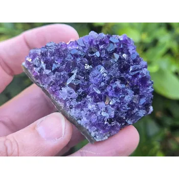 Přírodní kámen Ametyst drúza přírodní Uruguay 85g