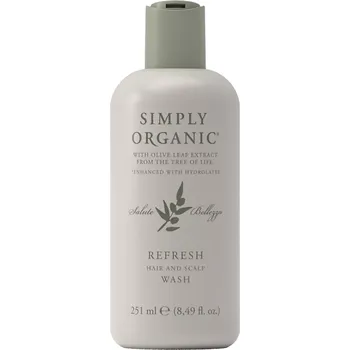 Šampon Simply Organic Refresh Hair & Scalp Wash detoxikační a vyvažující šampon 251 ml + Prodloužená možnost vrácení zboží do 30 dnů.